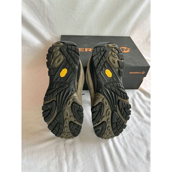 Men's Merrell Hiking Sneaker/Boot, Gray/Black Size 9 Moab Line - Picture 5 of 8